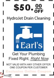 $50 off hydrojet drain clean