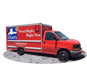 Earl's Plumbing Van
